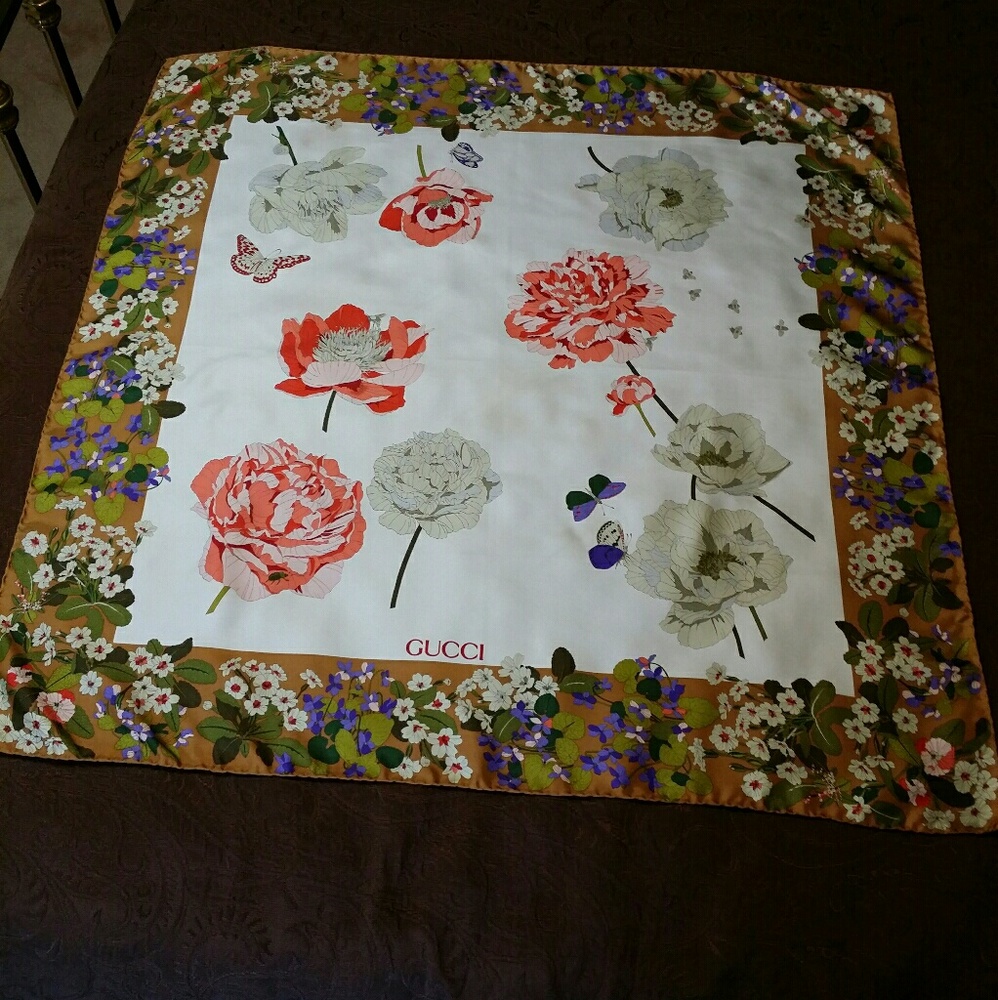 Gucci Silk Scarf